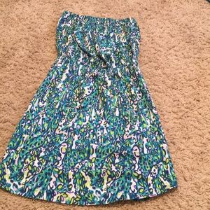 Lilly Pulitzer Strapless Dress XS